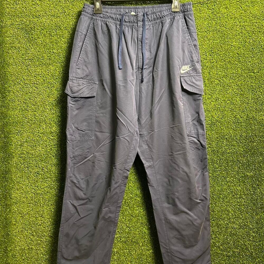 Nike Men's Navy and Blue Trousers